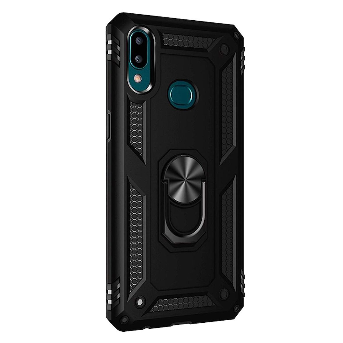 Gpack Samsung Galaxy A10s Kılıf Vega Standlı Yüzüklü Mıknatıslı