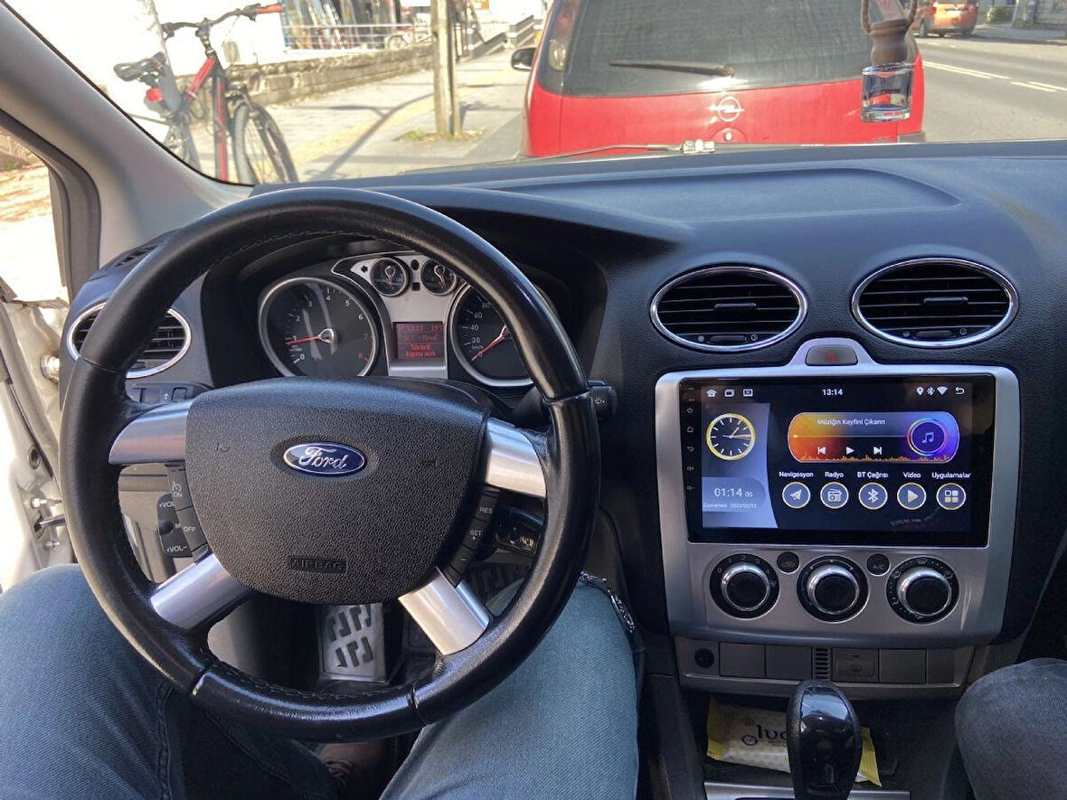 FOR-X FORD FOCUS 2 MANUEL(2005-2011)-9''ANDROİD GERÇEK 2+32 GB / 4 ÇEKİRDEK 1.6Ghz / WIFI 5.0Ghz / BT 5.4-KABLOSUZ CARPLAY-AHD HD GERİ GÖRÜŞ KAMERA HEDİYE