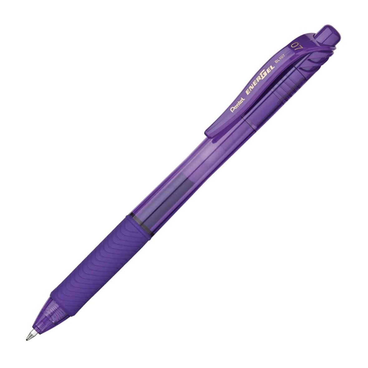 Pentel Energel 0.7mm Basmalı Jel Kalem Violet / BL107-V