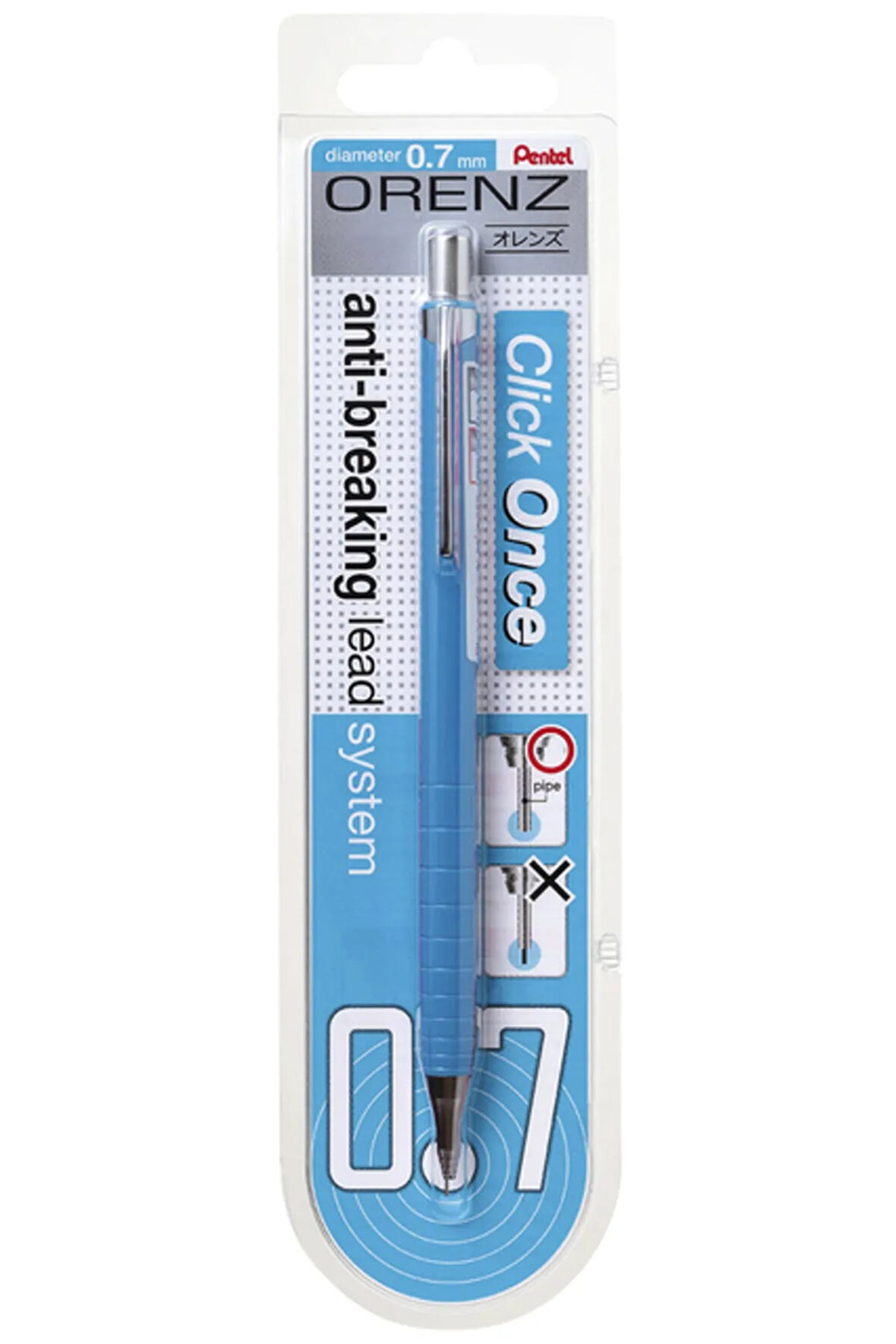 Y Xpp507 Sx Pentel 0.7 Mm Uc Korumalı Orenz Teknik Çizim Ve Yazı Versatil