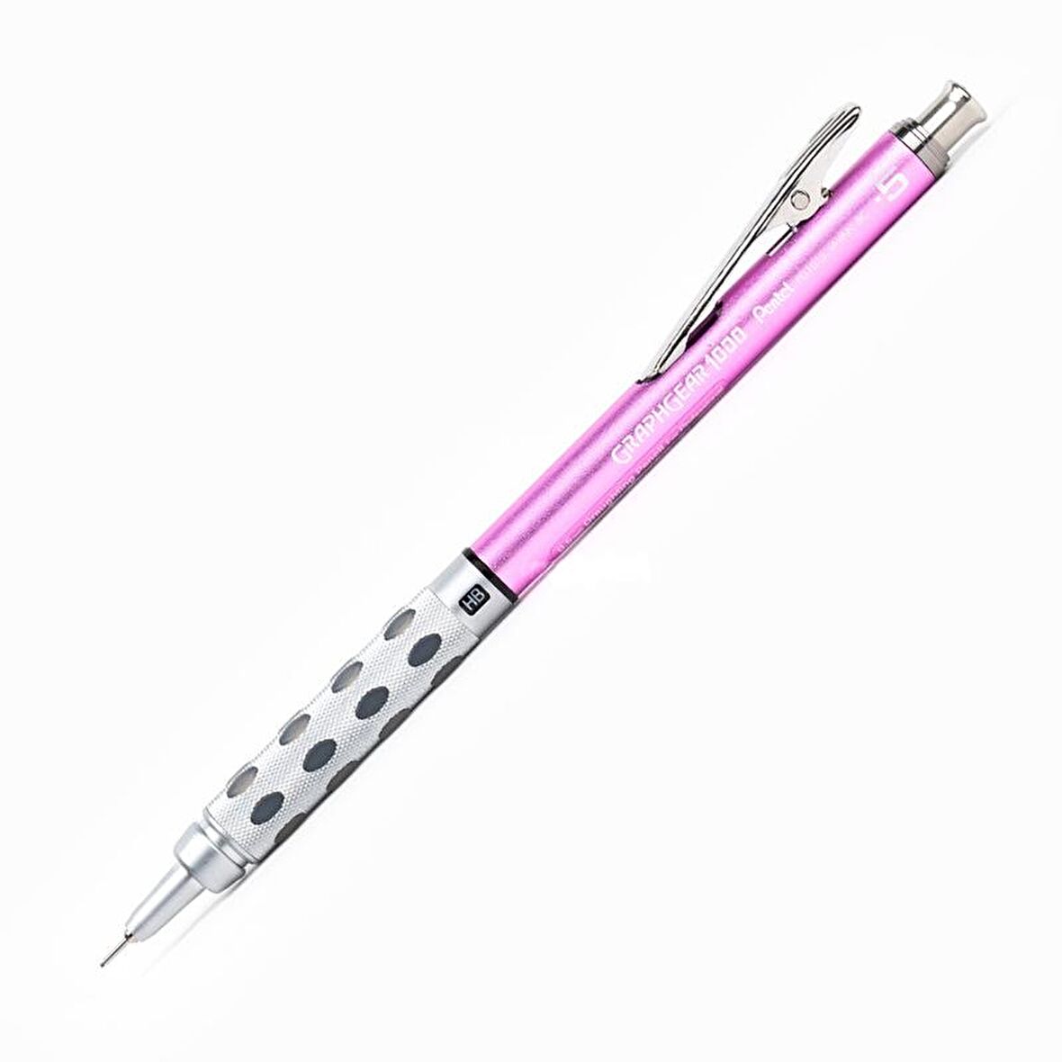 Pentel Graphgear 1000 0.5 mm Mekanik Kurşun Kalem Pembe PG1015C-BX