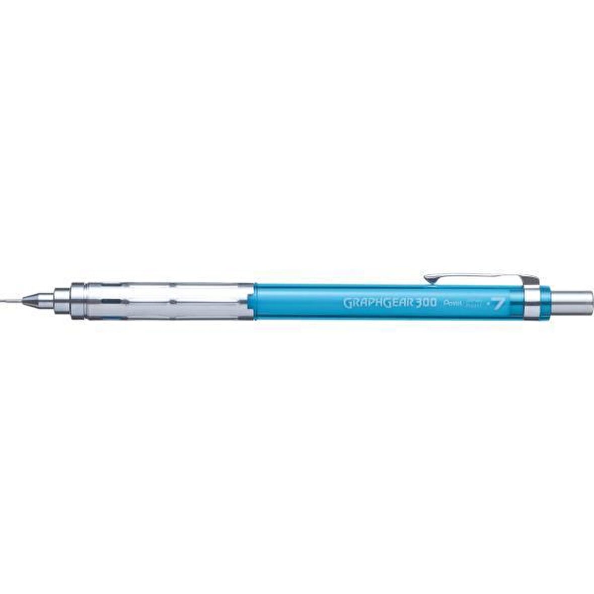 Pentel Teknik Çizim Ve Yazı Versatili 0.7 MM Mavi GraphGear 300