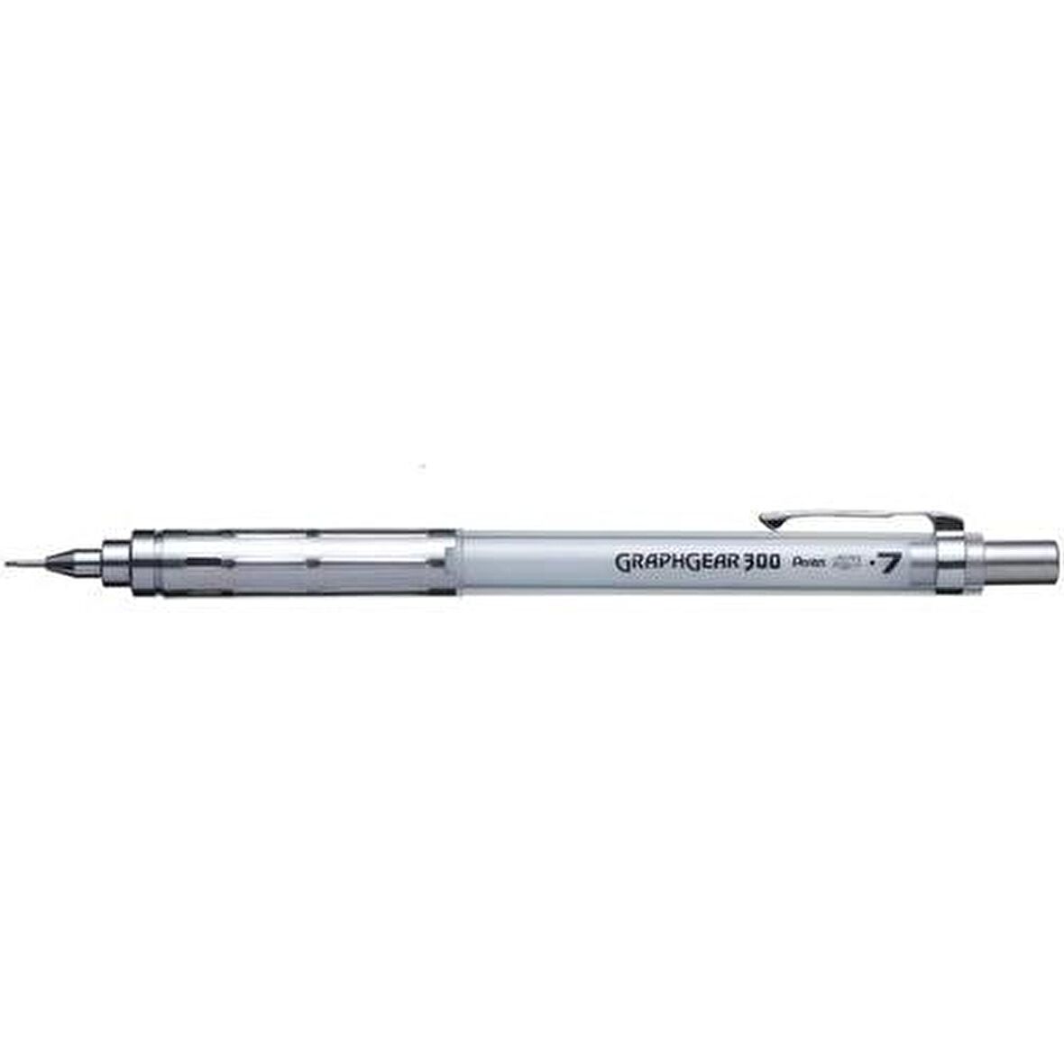 Pentel Teknik Çizim Ve Yazı Versatili 0.7 MM Beyaz GraphGear 300