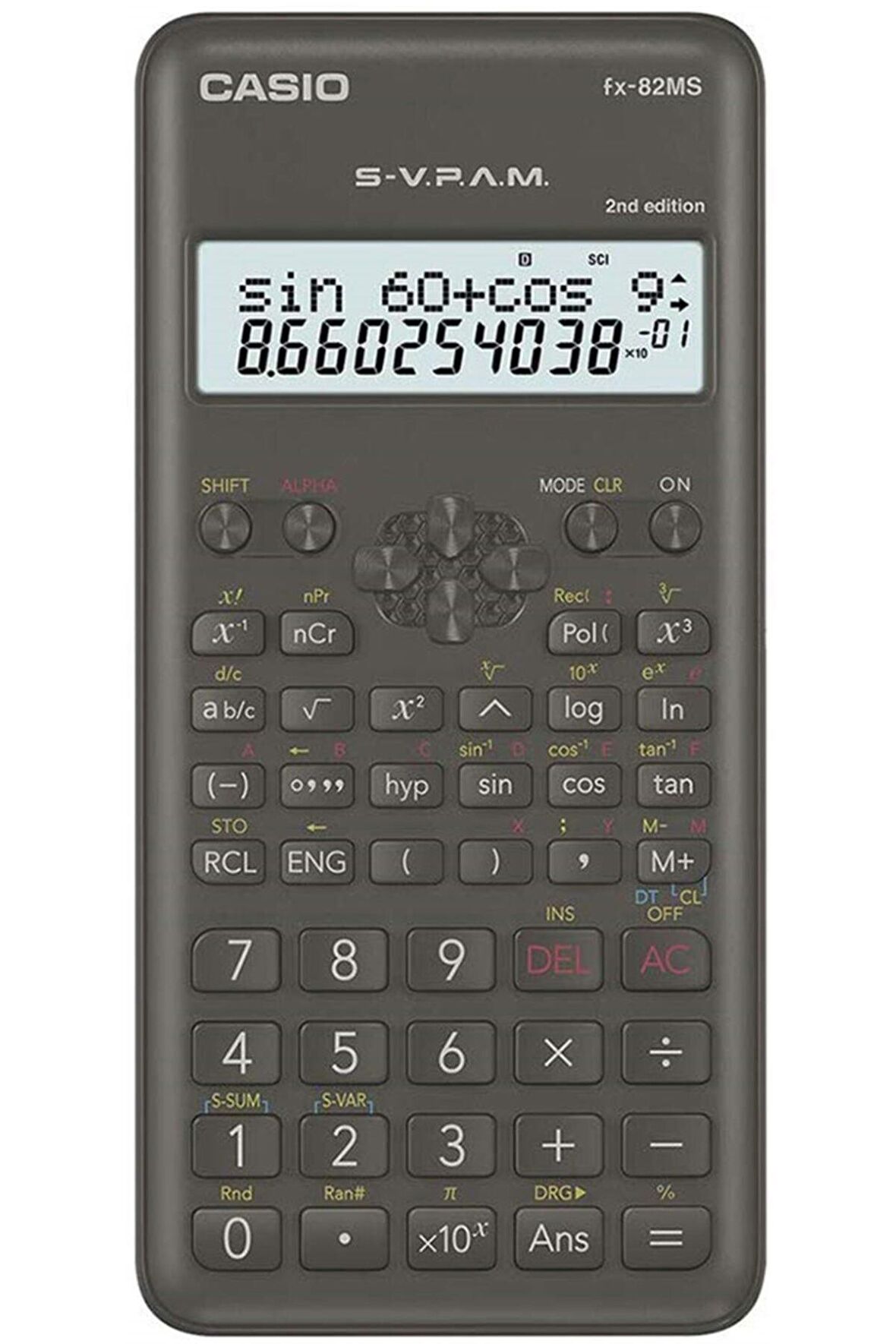 Bilimsel Fonksiyonlu Hesap Makinesi 2. Versiyon Fx-82ms