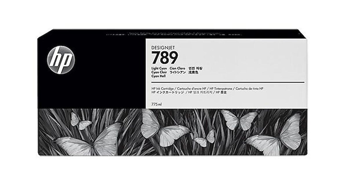 Hp 789 Light Cyan 775 Ml Ch619A 2019  Kartuş