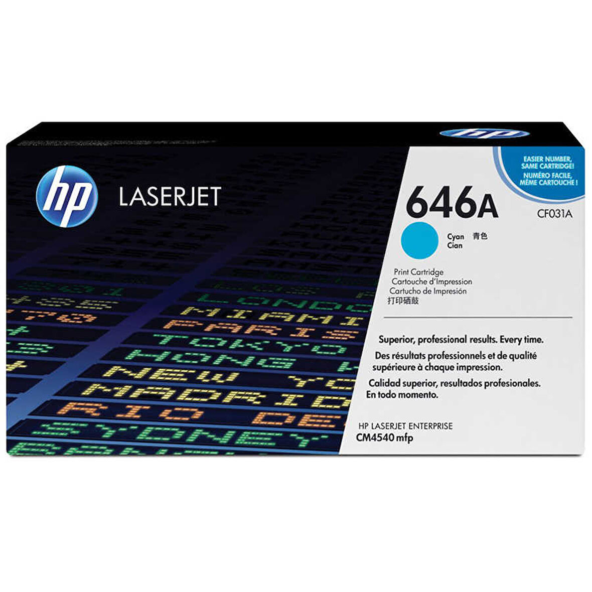 Hp 646A-CF031A Mavi Orijinal Toner