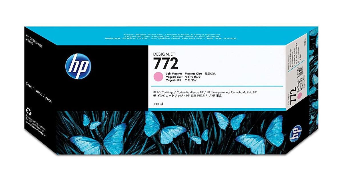 Hp 772 Cn631A Açık Kırmızı Kartuş 2023