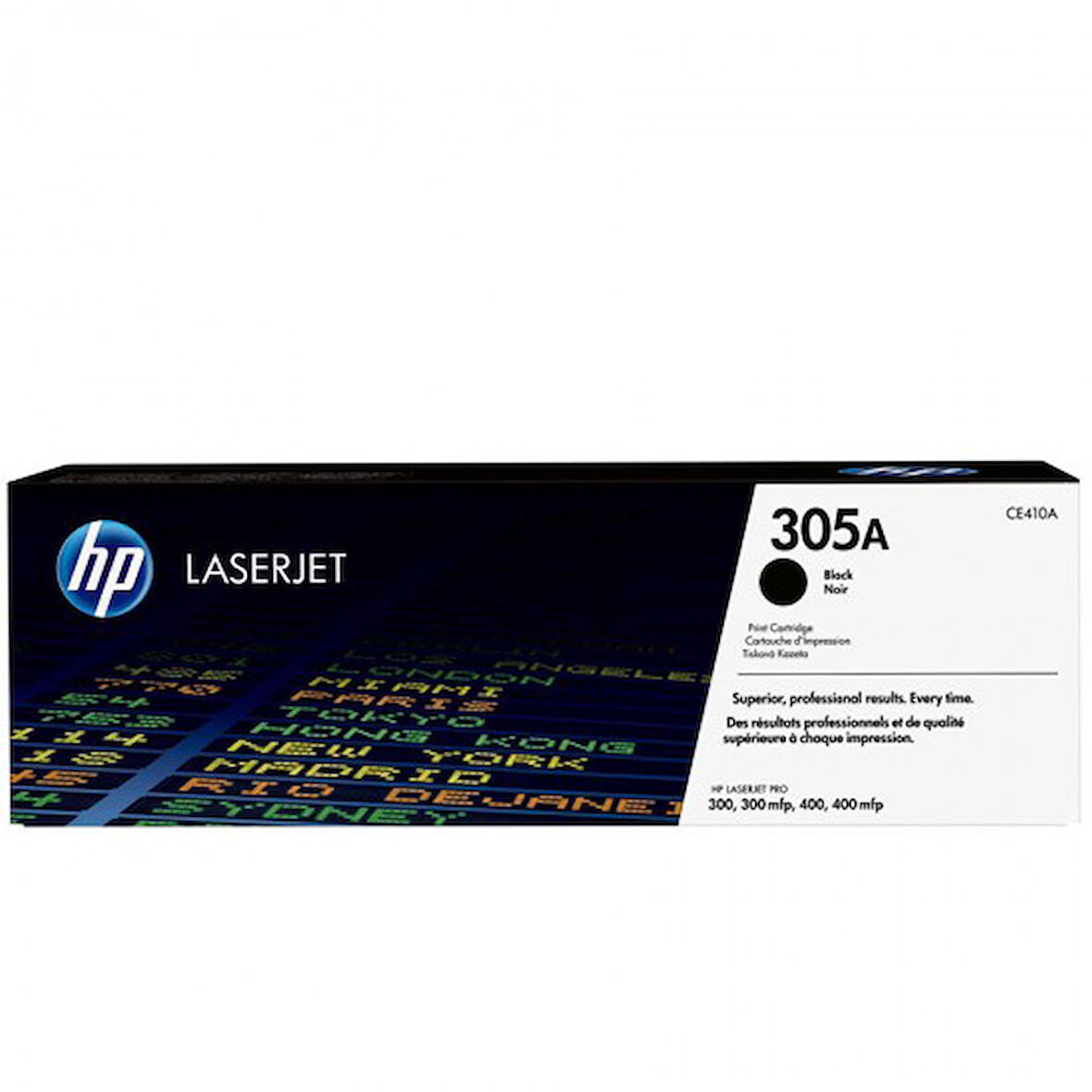 Hp CE410A (305A) Siyah Orjinal Kutusu Hasarlı  Toner