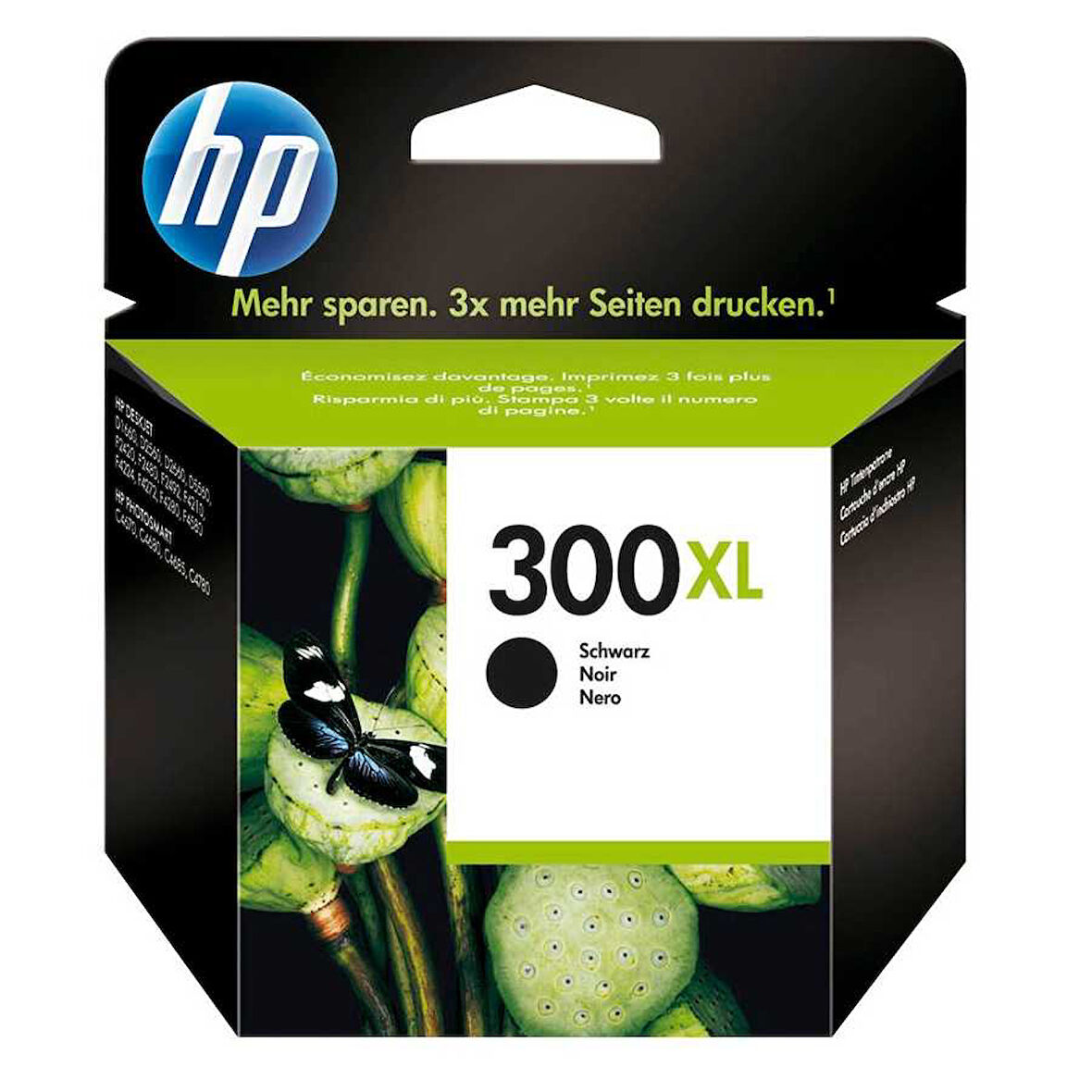 Hp 300XL-CC641E Siyah Orijinal Kartuş Yüksek Kapasiteli