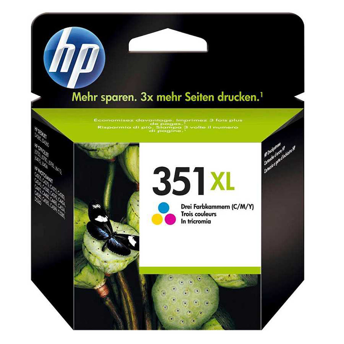 Hp 351XL-CB338E Renkli Orijinal Kartuş