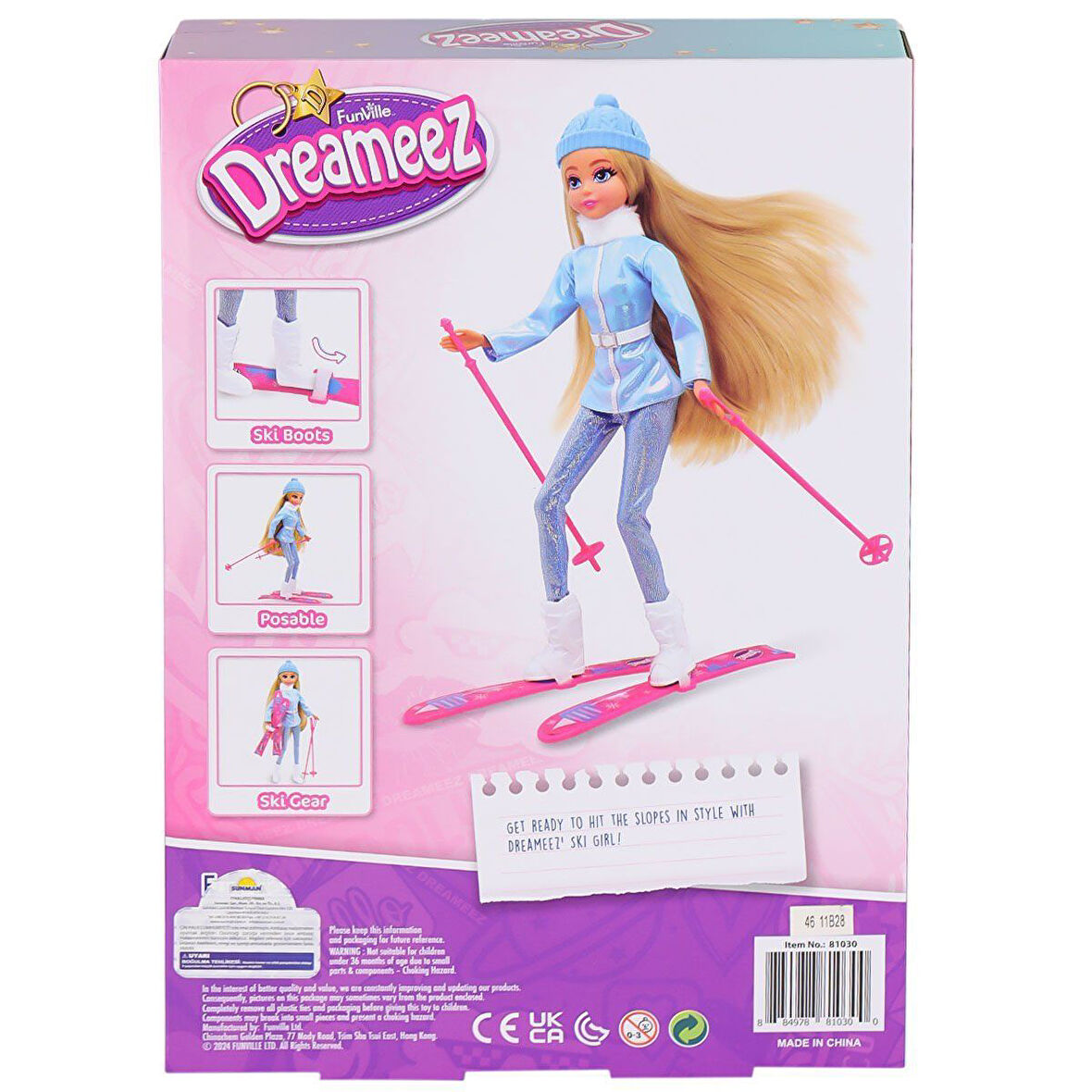 1081030 Dreameez Bebek ve Kayak Seti -Sunman
