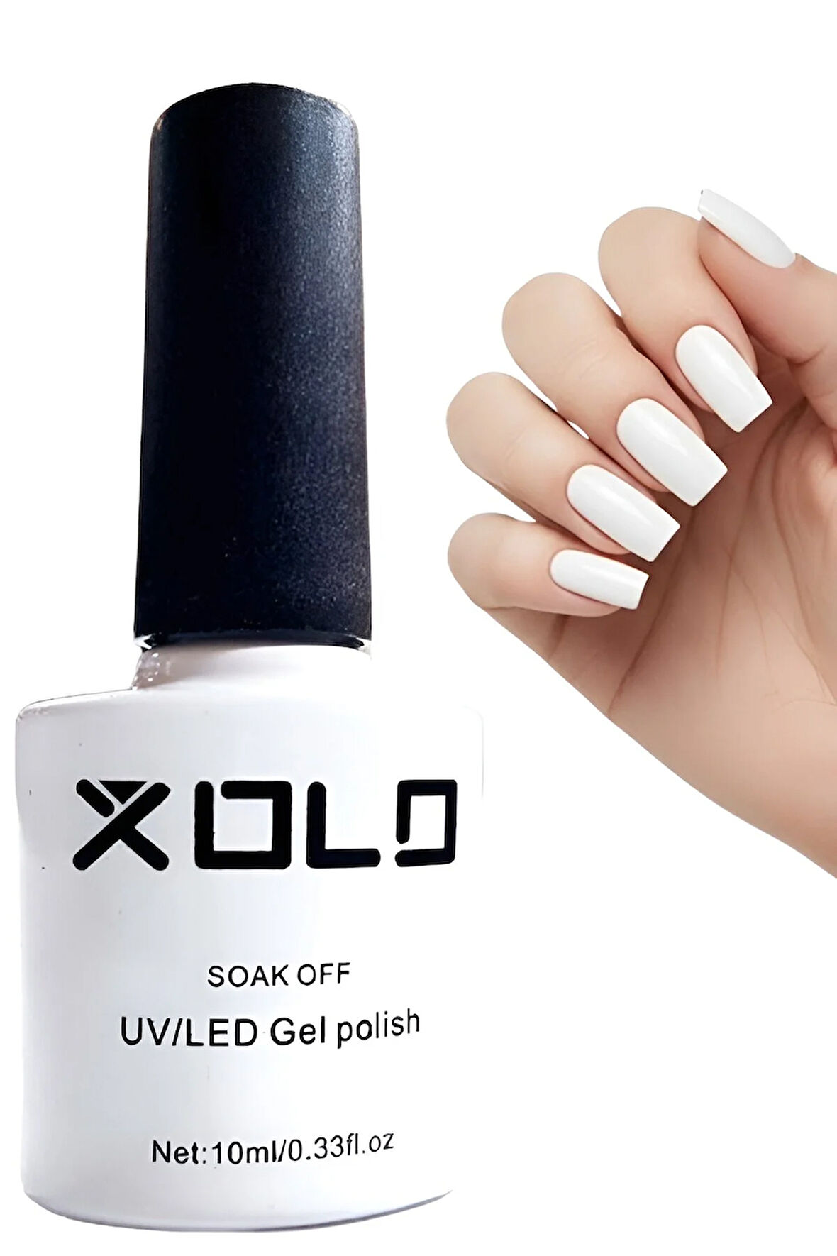 Kalıcı Oje 10 ML Kireç Beyazı K054