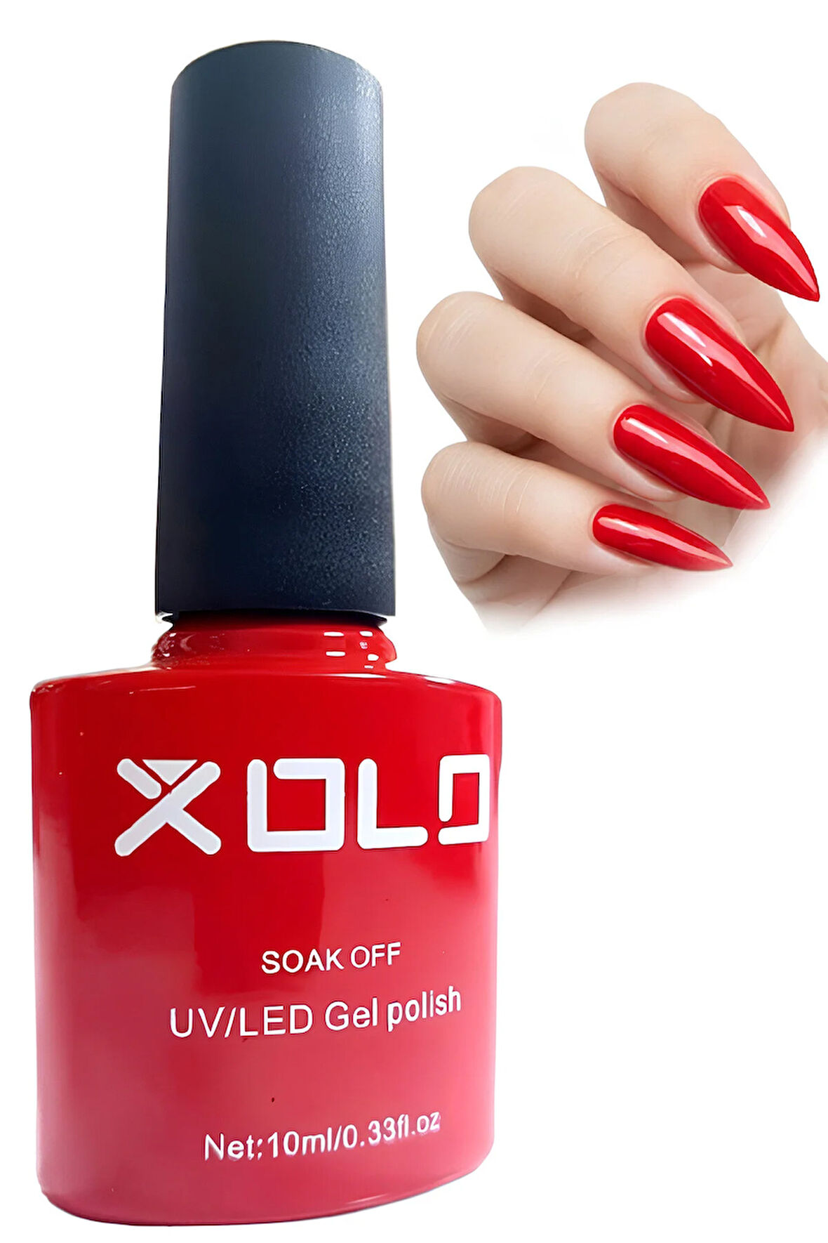 Kalıcı Oje 10 ML Kırmızı K014