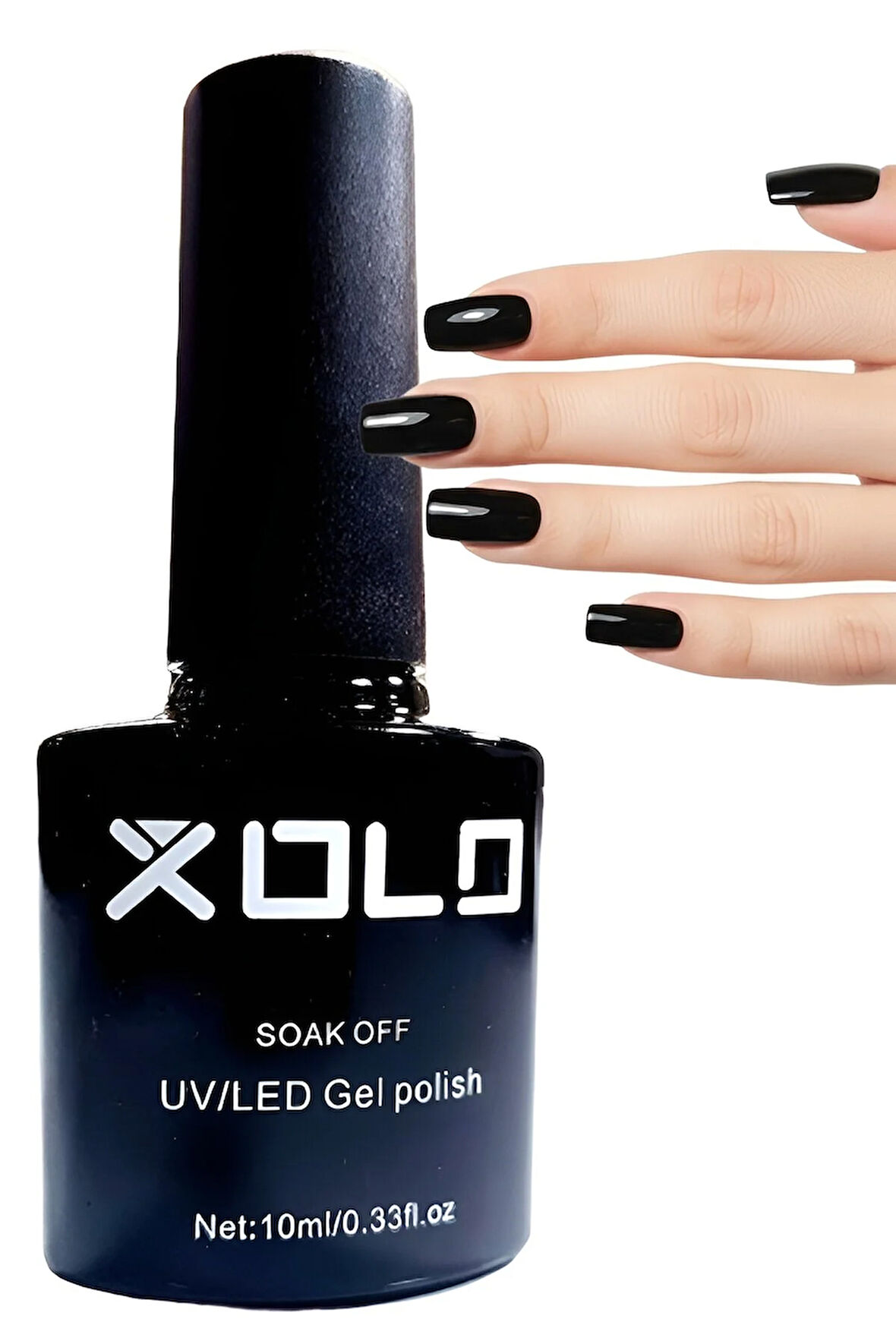 Kalıcı Oje 10 ML Siyah İnci K055