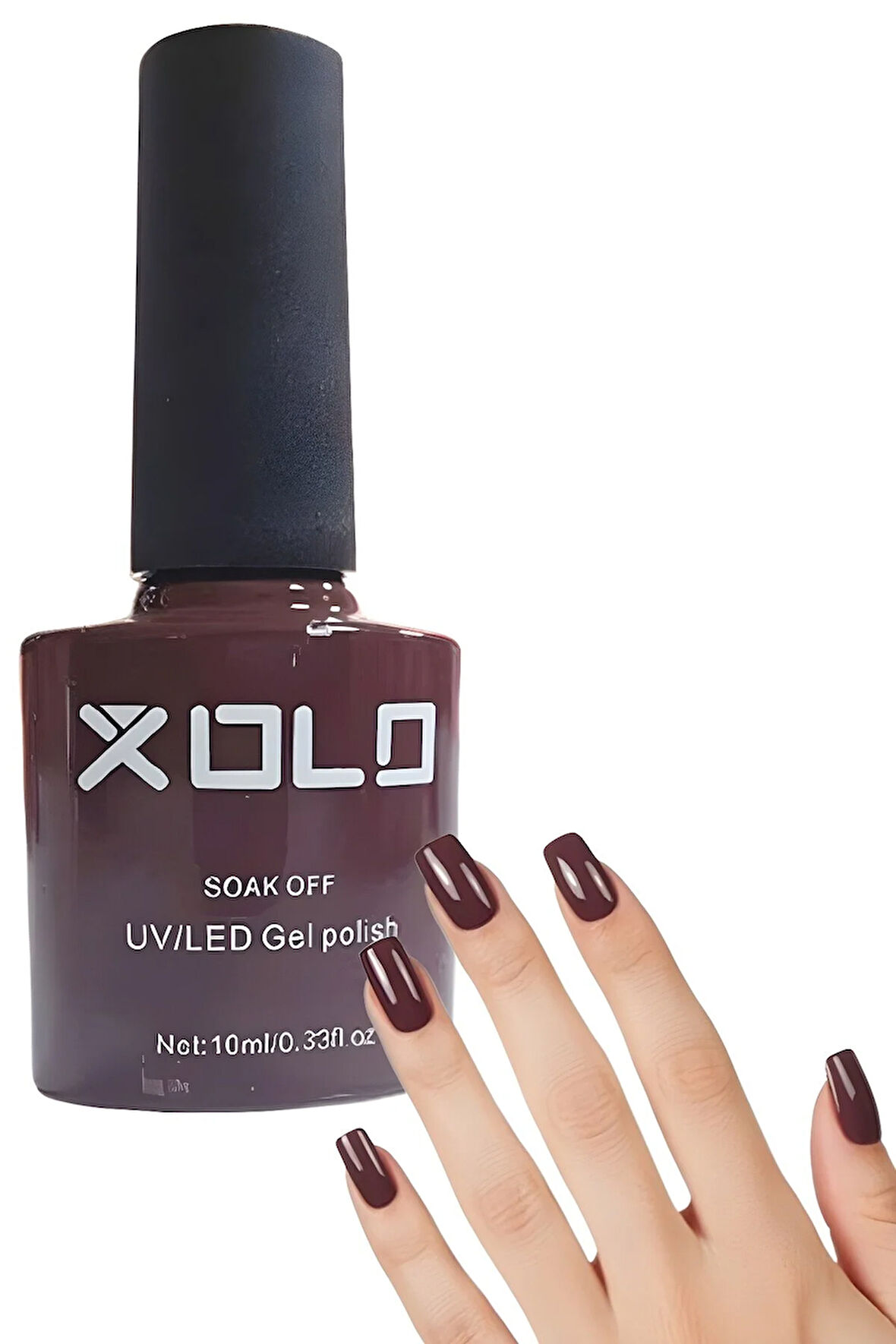 Kalıcı Oje 10 ML Orta Kahve Canlı Kahve K002