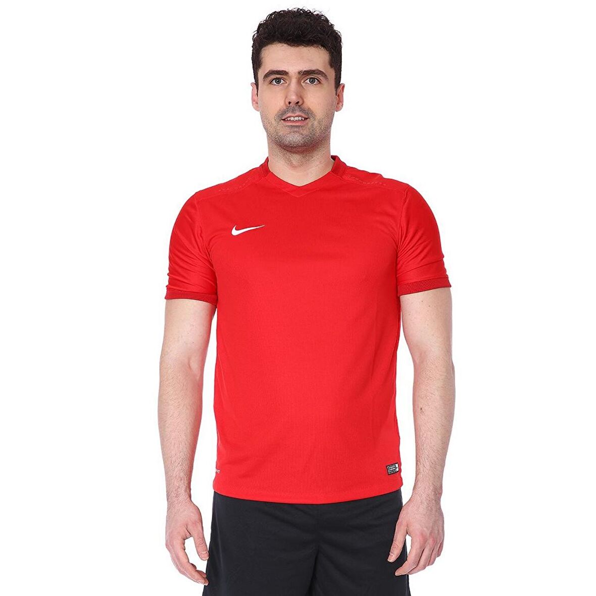 Nike Revolution III JSY - Erkek Kırmızı Spor T-shirt - 644624-657