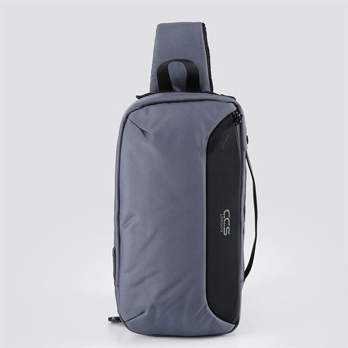 Ççs 31407 Tek Omuz Askılı Sırt ve Göğüs Çantası Gri