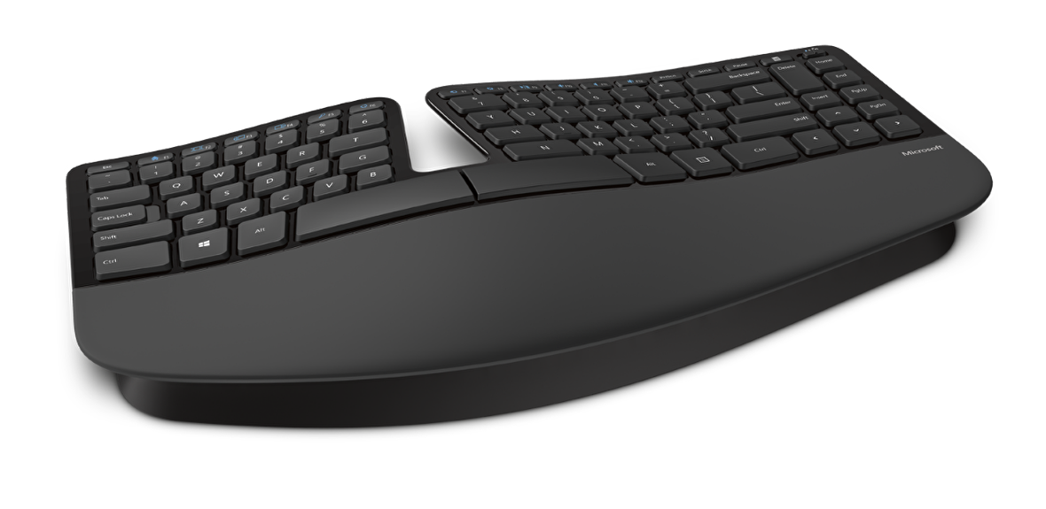 Microsoft Sculpt Ergonomic Desktop Kablosuz Siyah Klavye Mouse Set (L5V-00016)