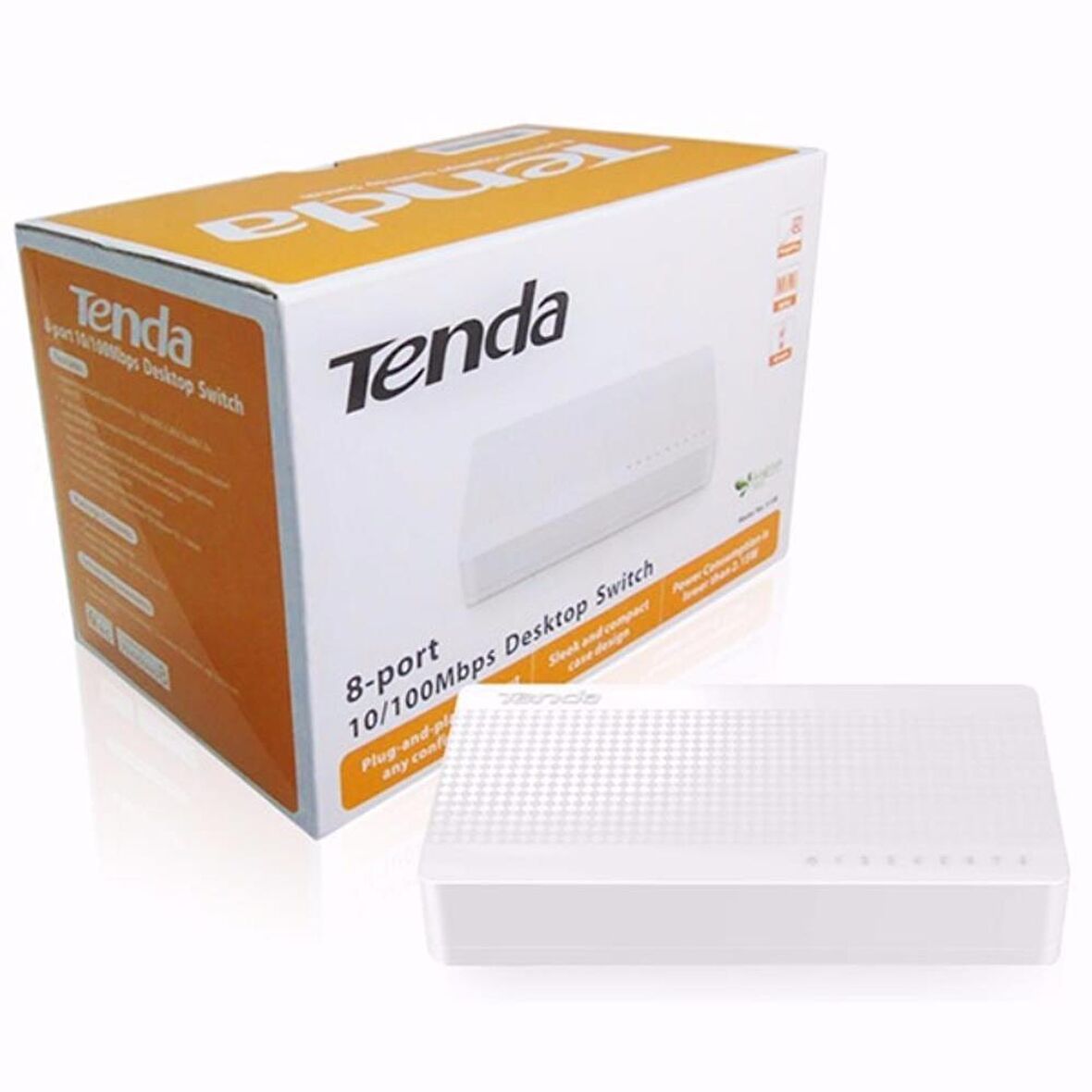 Tenda S108 8Port 10/100 Ethernet Switch