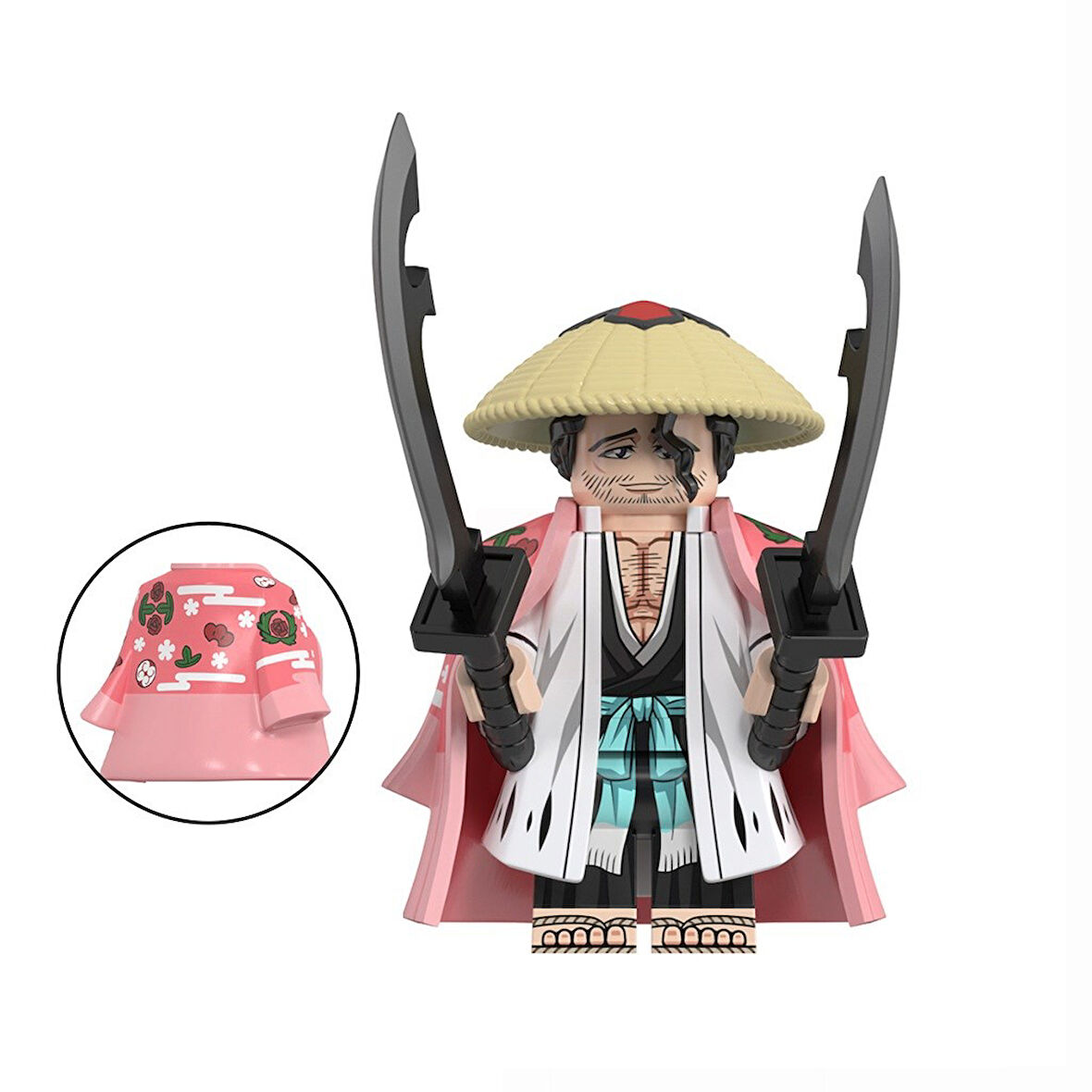 Bleach anime mini figür Kyoraku Shunsui M-449