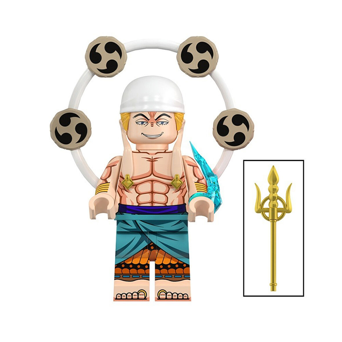 Op  Anime Mini Figür Enel Skypiea M-116