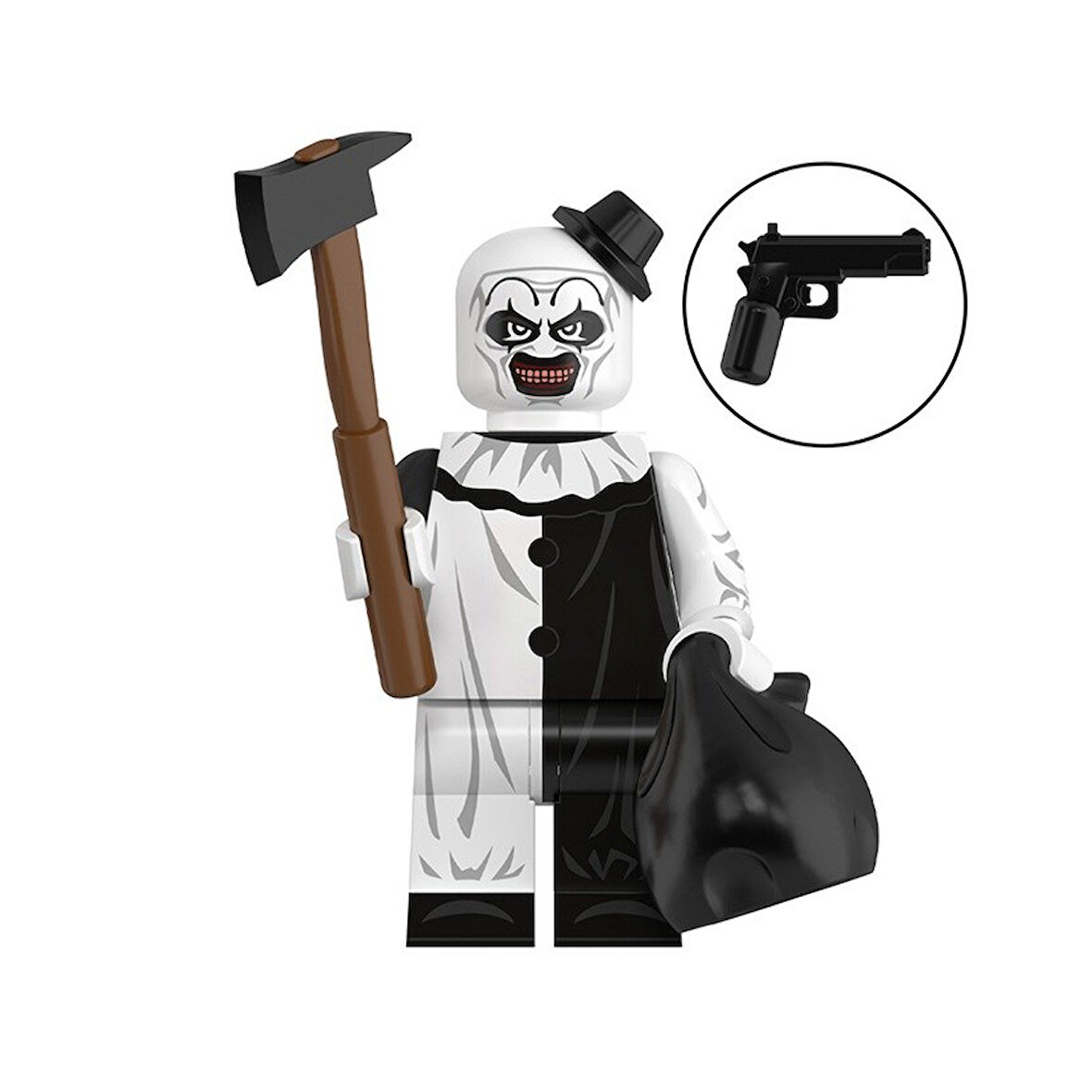 horror mini figür Terrifier Clown H-002