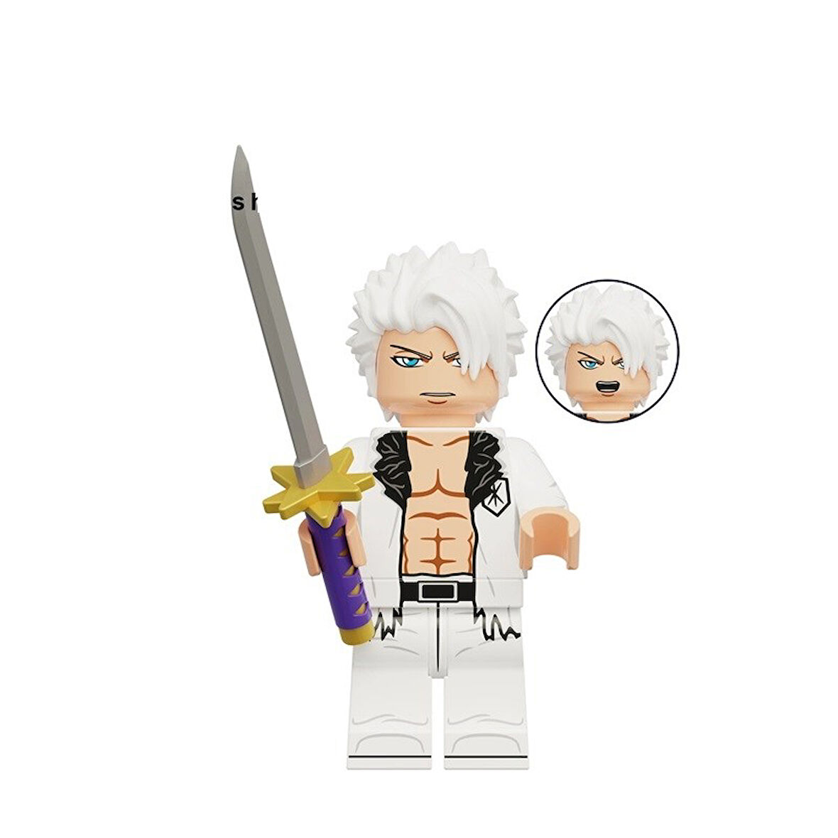 Bleach anime mini figür Toshiro Hitsugaya M-422