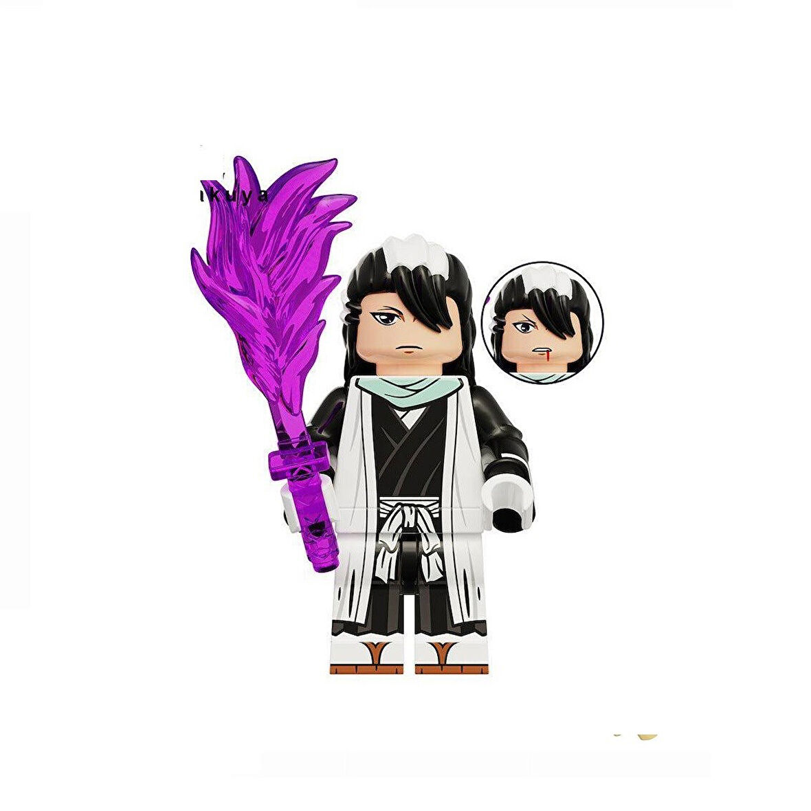 Bleach anime mini figür Kuchiki Byakuya M-428