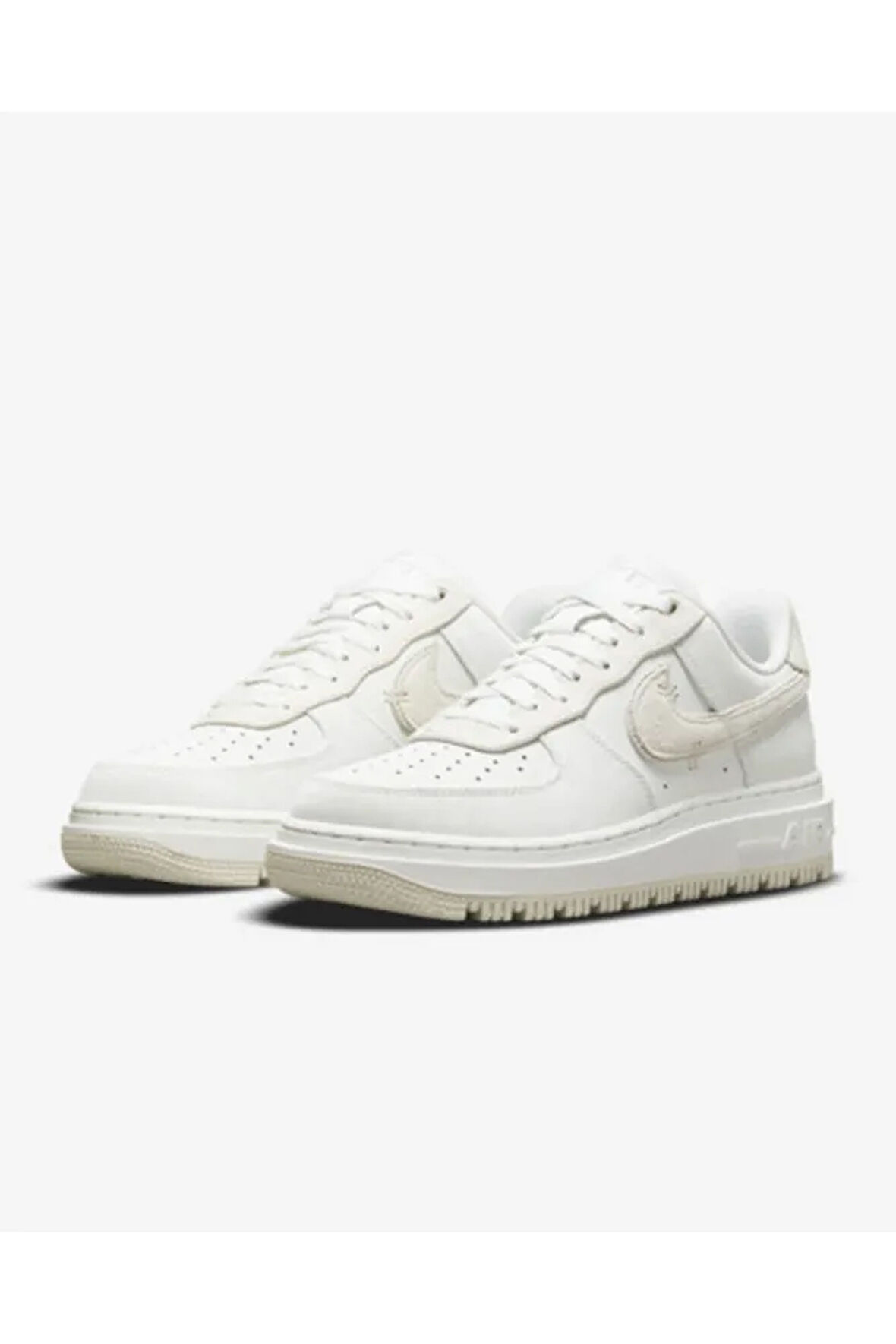 Air Force 1 Luxe Beyaz Renk Erkek Sneaker Ayakkabısı