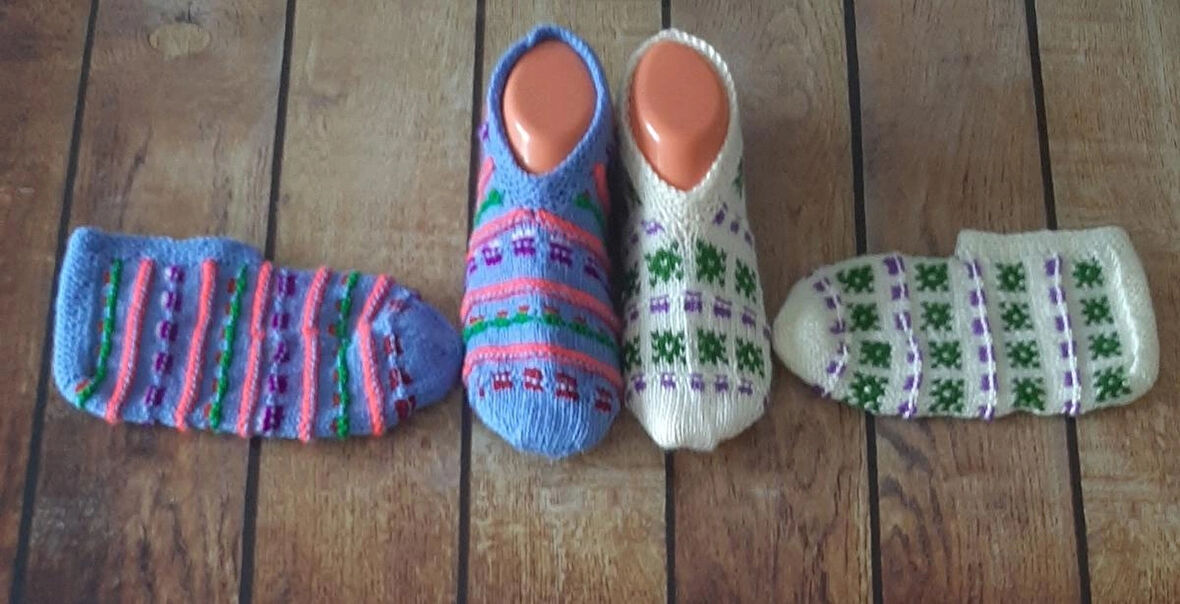 El Örğüsü Patik Çorap 2'li Paket Ayak Numarası (36-40)