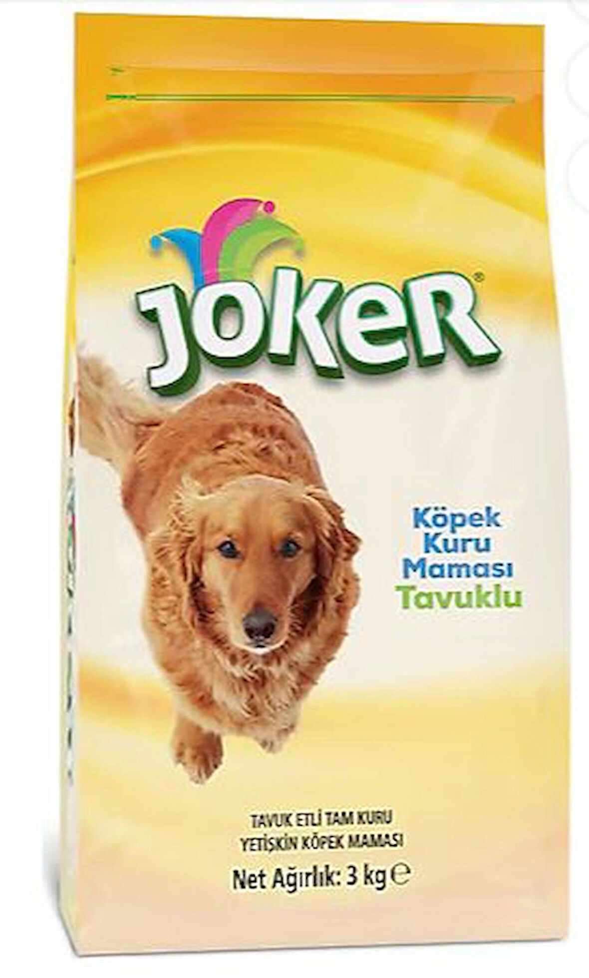 Joker Tavuk Etli Tam Kuru Yetişkin Köpek Mama 3 Kg