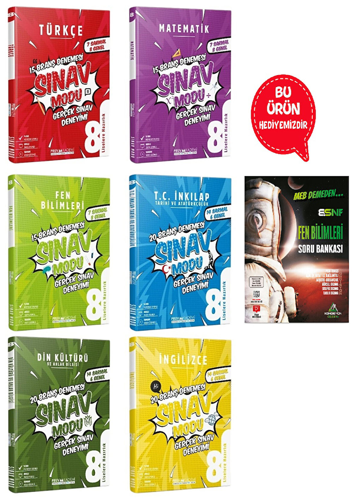 8.Sınıf Sınav Modu Seti