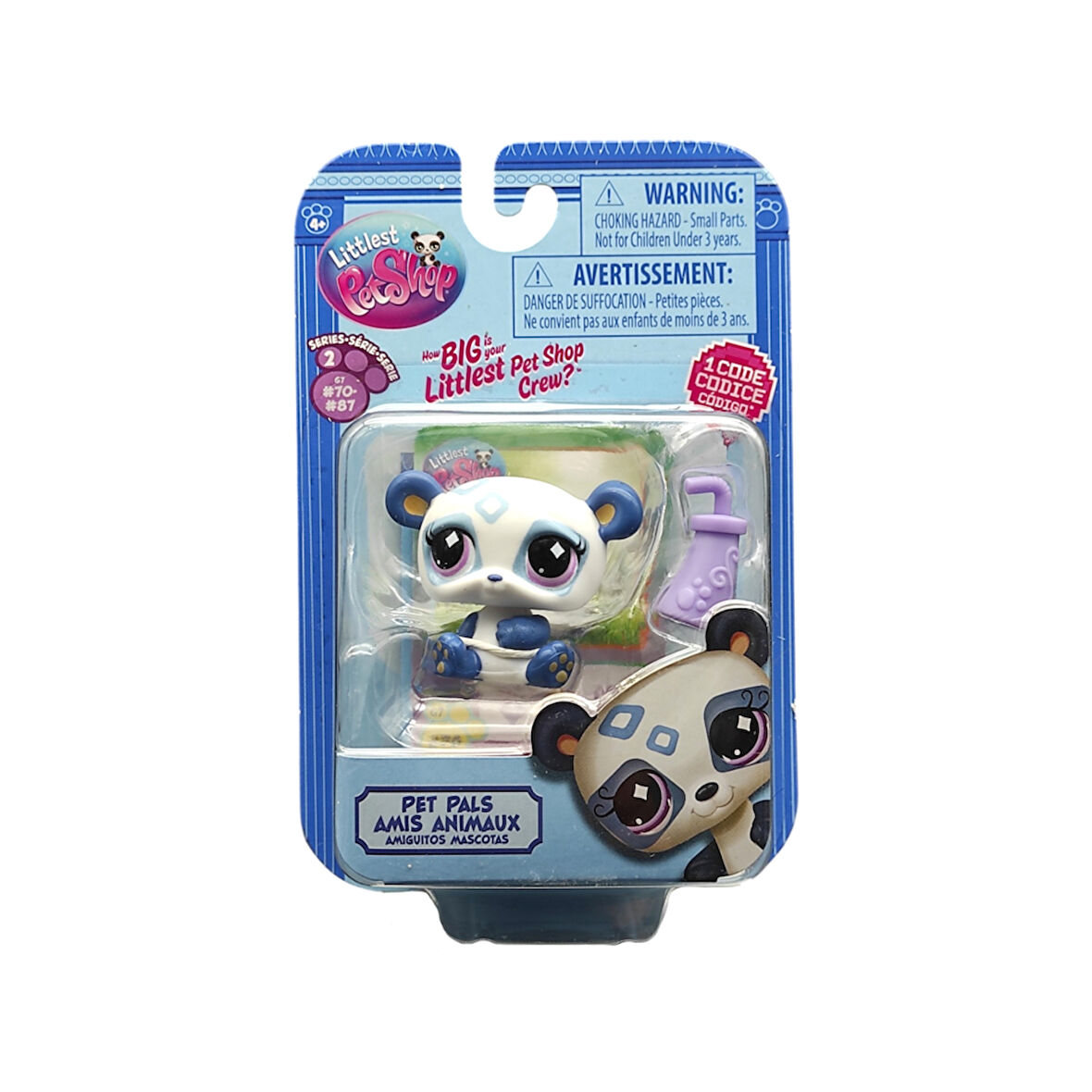 Hasbro Littlest Pet Shop Tekli Figür 00522 G7#70 PANDA