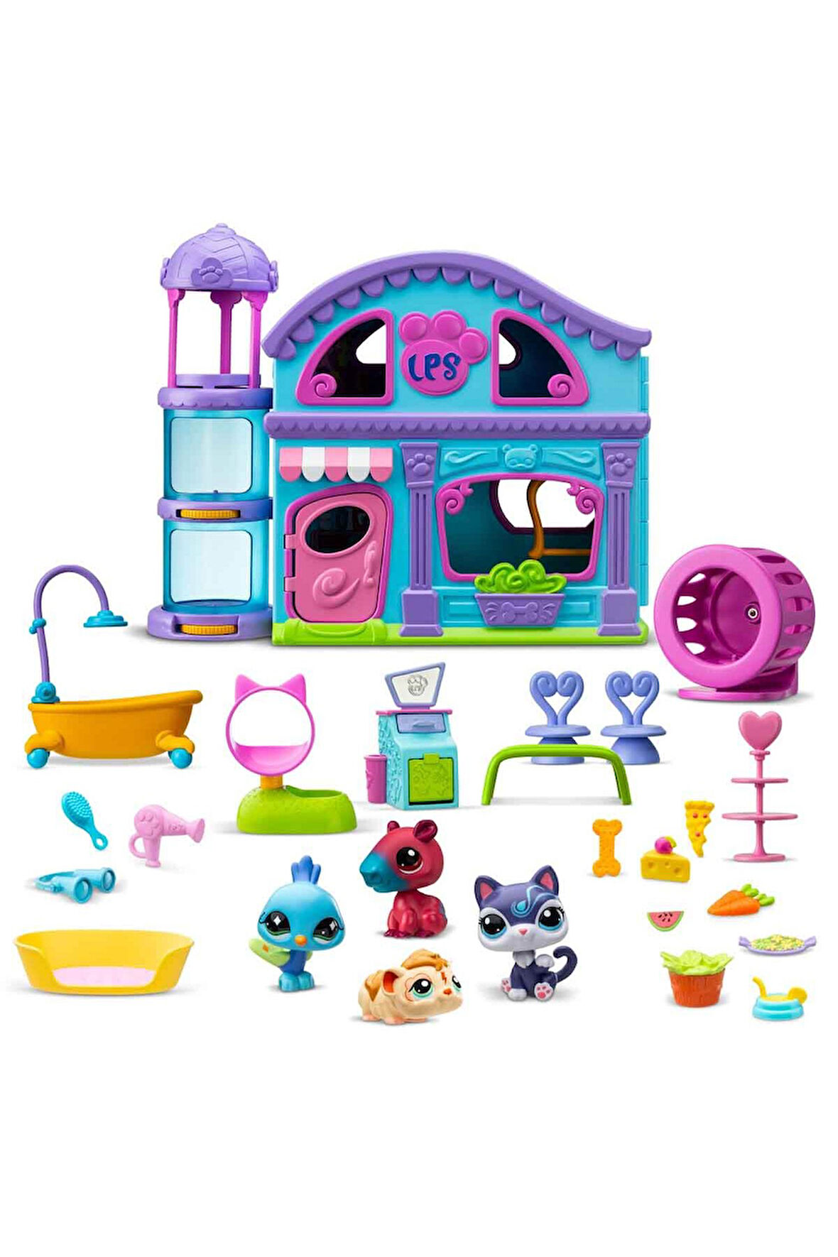 Minişlerin Renkli Dünyası: Littlest Pet Shop Delüks Oyun Seti ile Tanışın!