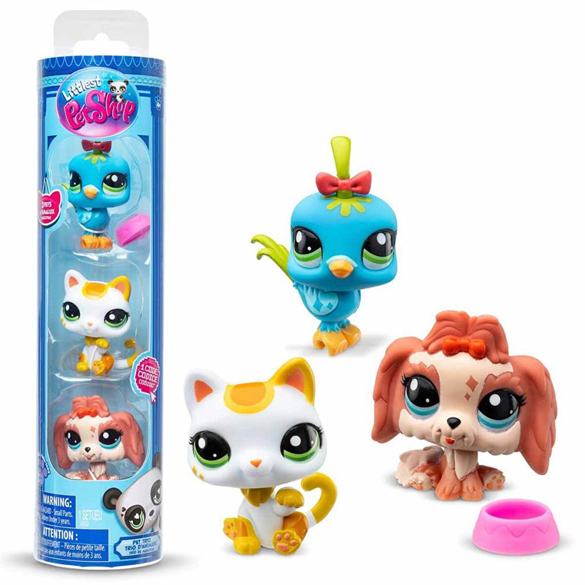 Hasbro Littlest Pet Shop 3'lü Figür 00617 G7#41-43-118