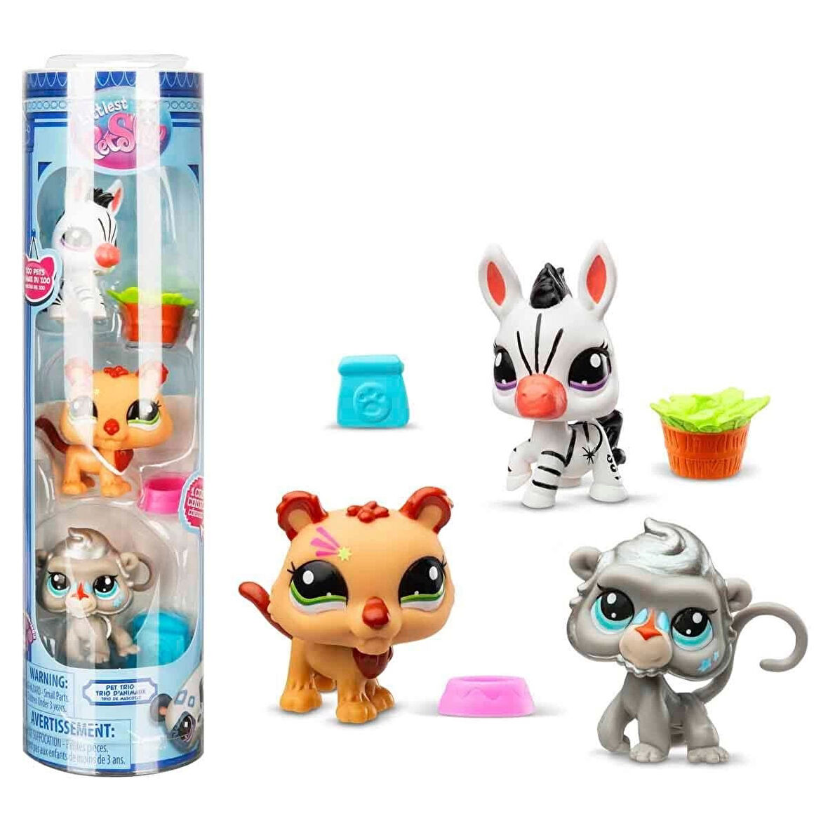 0621 Littlest Pet Shop Minişler 3’lü Figür Seti S2