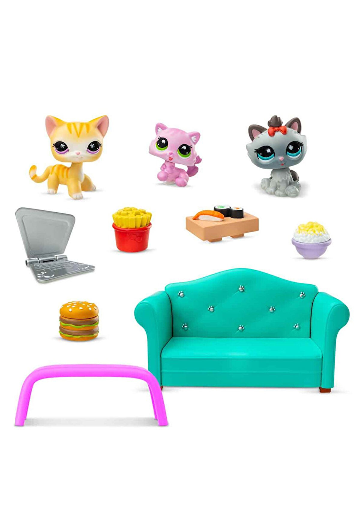 Minişler Lokantaya Gidiyor! Eğlenceli Sahneler Bu Oyun Seti’nde!