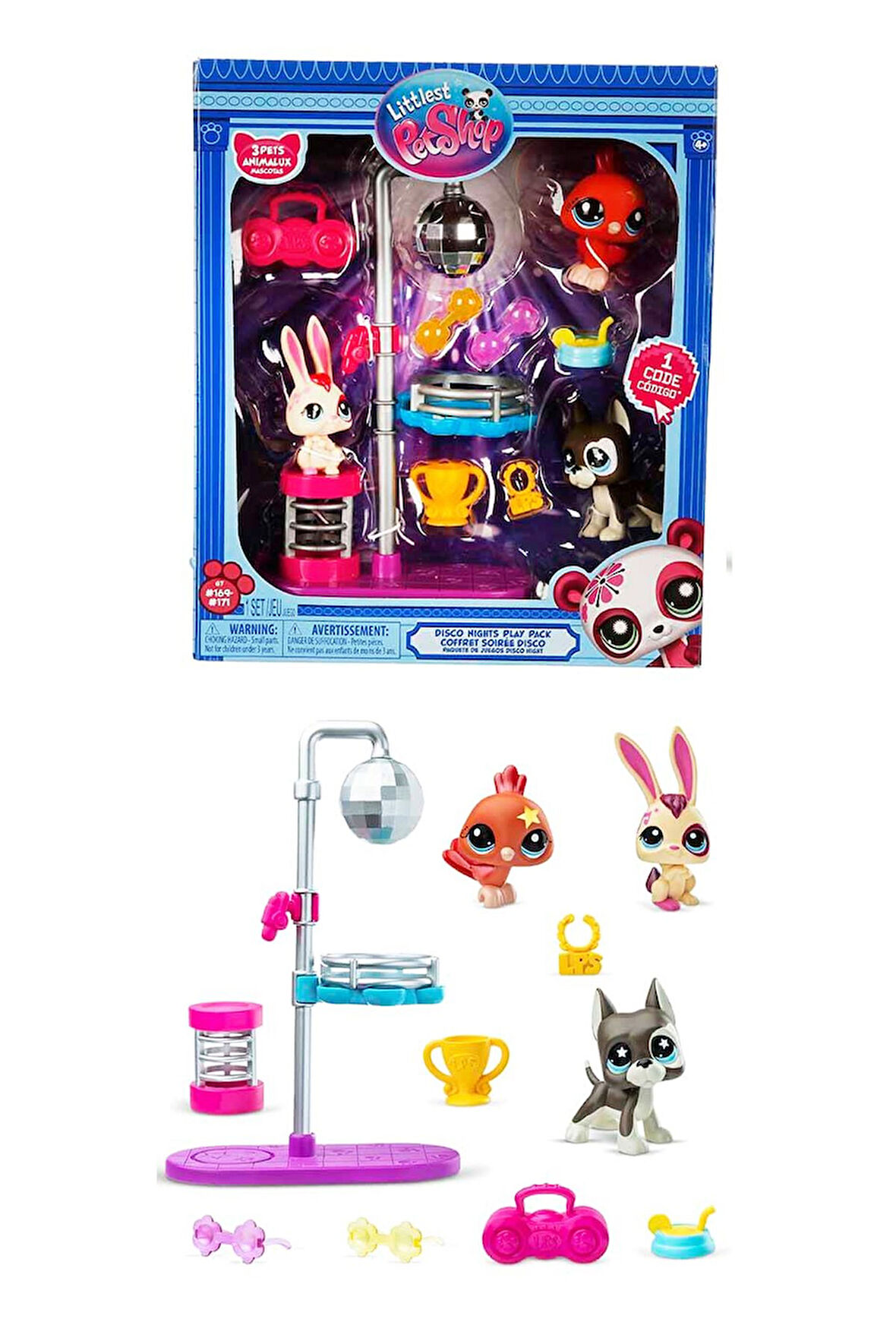 Disko Topu Dönüyor: Littlest Pet Shop Minişler Disko Oyun Seti Sahneyi Sallıyor!