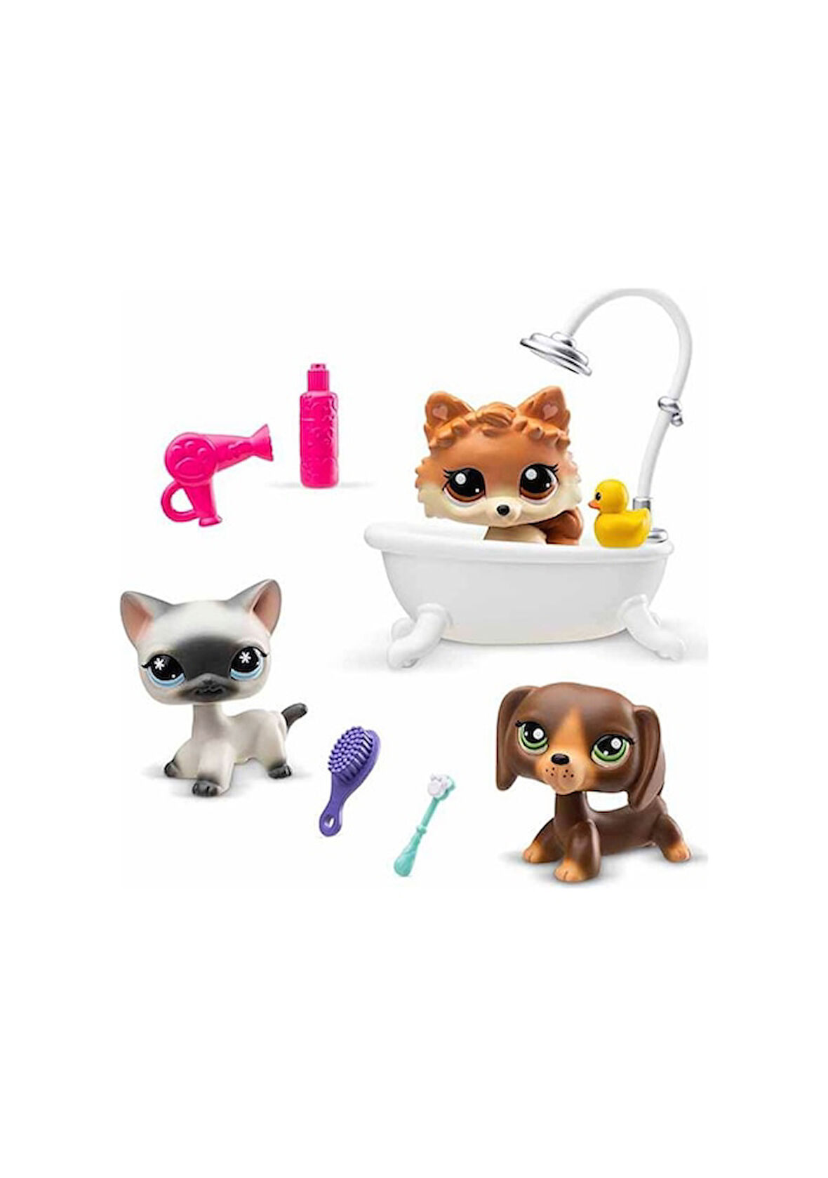 LİTTLE PET SHOP MİNİŞLER BATHROOM SPA OYUN SETİ S3