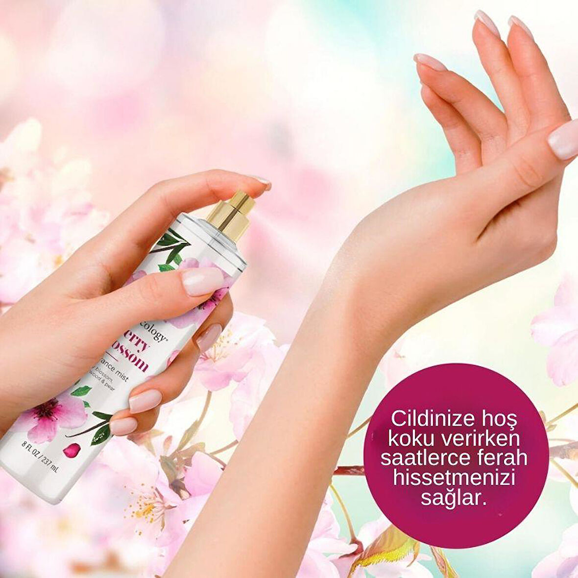 Bodycology Cherry Blossom Fragrance Mist Vücut Spreyi 