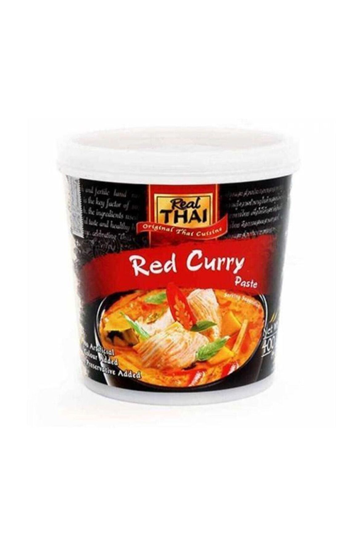 Kırmızı Köri Ezmesi 400 gr Red Thai Red Curry Paste