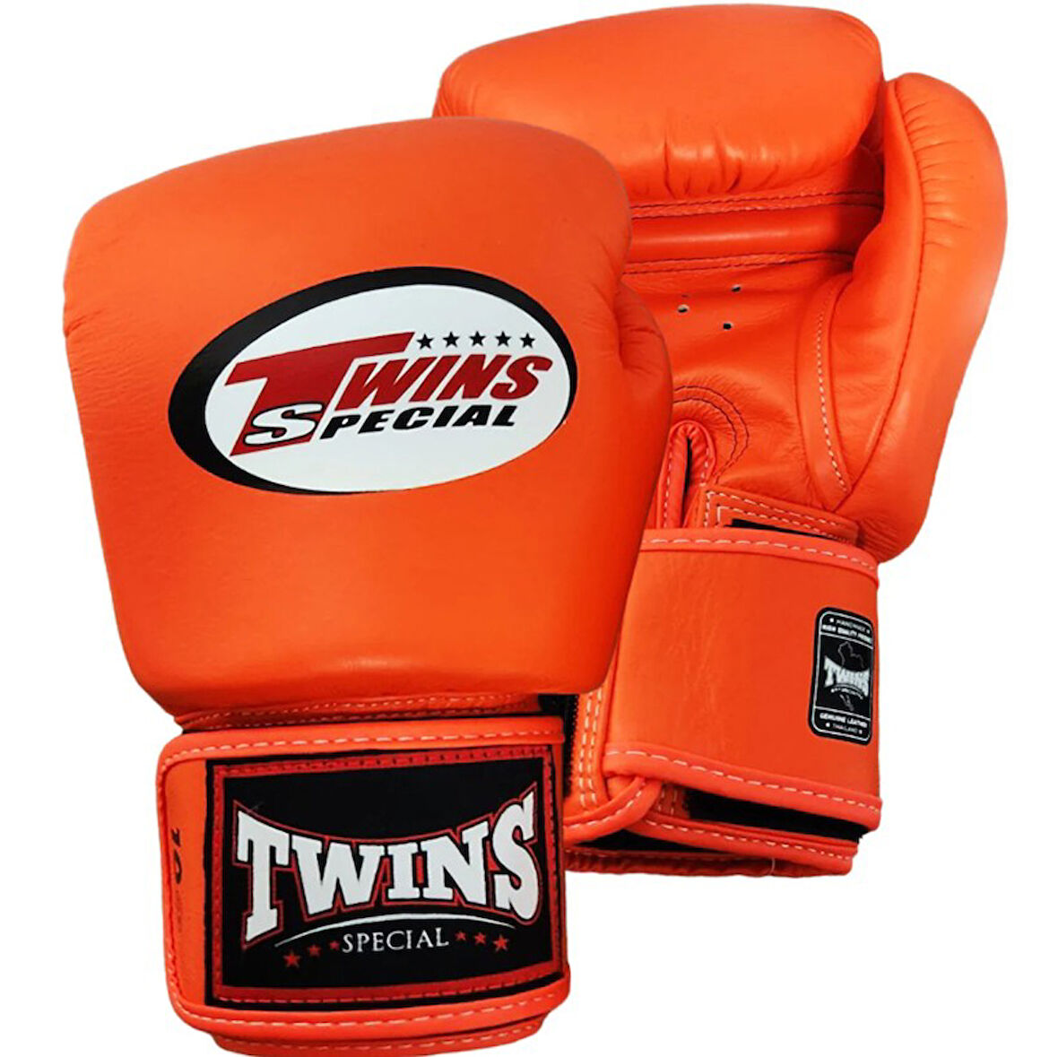 Twins BGVL3-OR Turuncu Boks Eldiveni Deri Muay Thai Eldiveni