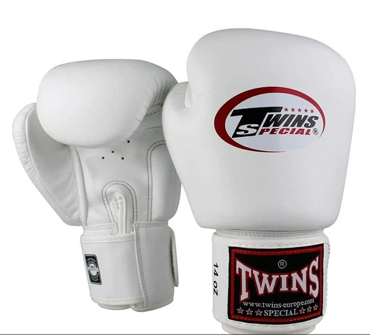 Twins BGVL3-WH Boks Eldiveni Beyaz Deri Muay Thai Eldiveni