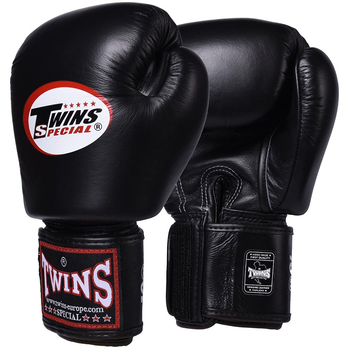Twins BGVL3-BK Boks Eldiveni Siyah Deri muay Thai Eldiveni