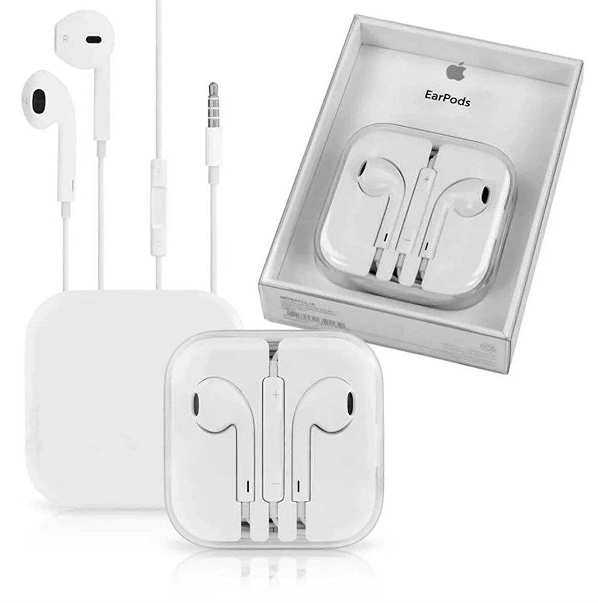 Apple EarPods MD827TU/A Mikrofonlu Kulak İçi Kablolu Kulaklık (3.5mm AUX)