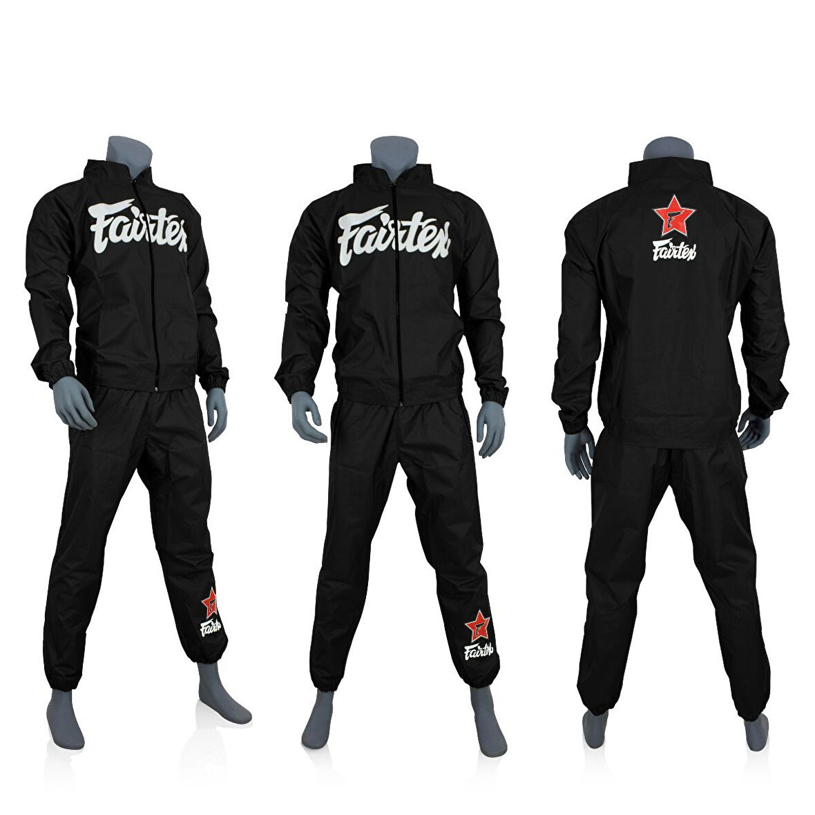 VS2 SAUNA EŞOFMANI - FAIRTEX - SİYAH - M