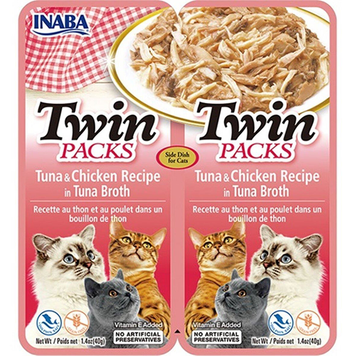 Ciao Twins Churu Ton Balıklı ve Tavuklu Kedi Çorbası 2 X 40 gr