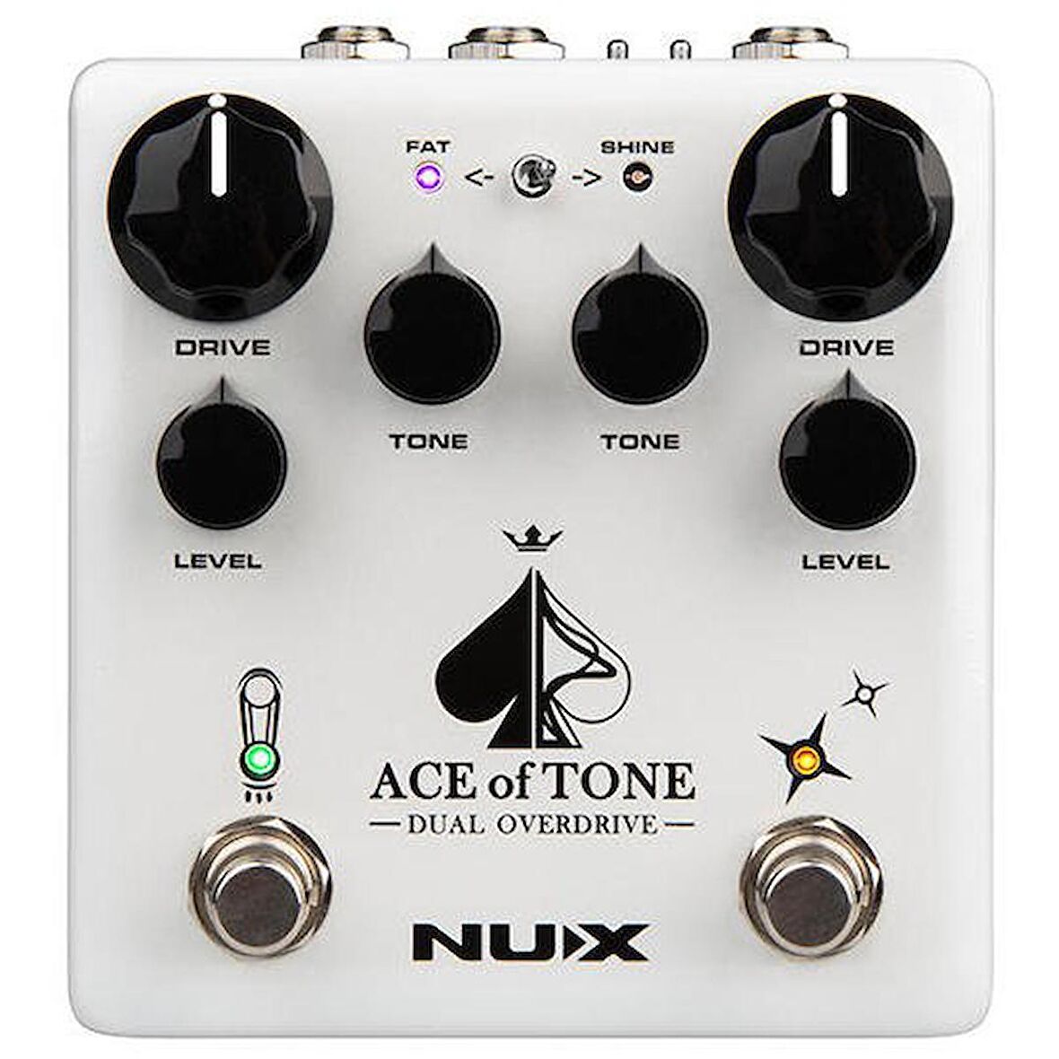 Nux Ace Of Tone Dual Overdrive  Overdrive Pedalı