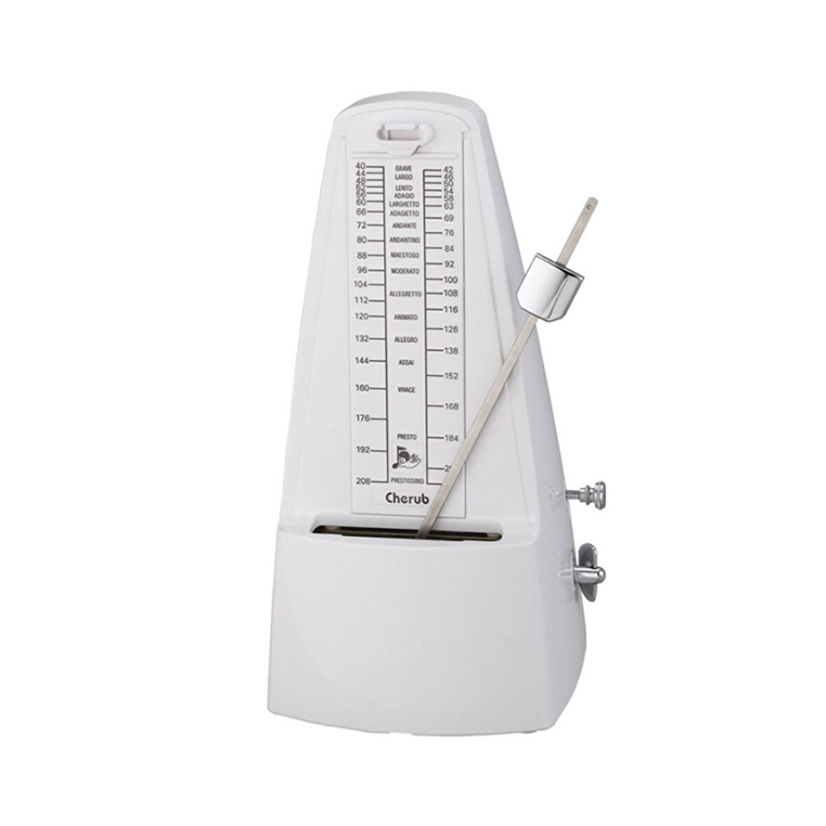 Cherub WSM-305 Beyaz Mekanik Metronom