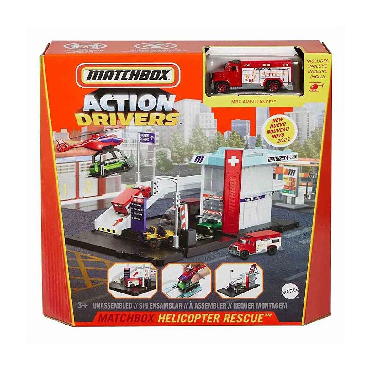 MATCHBOX Aksiyon Sürücüleri Oyun Seti